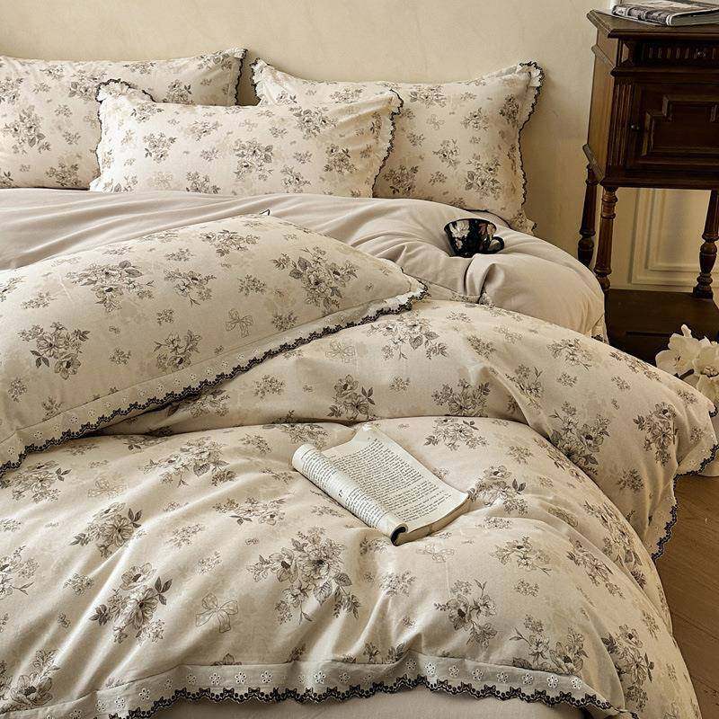 类古磨四件套189秋冬a复花边被套南通床上三件套纯棉毛床单被罩,农机/农具/农膜,其它农用工具,淘宝优惠券,粉丝福利购,淘宝优惠卷