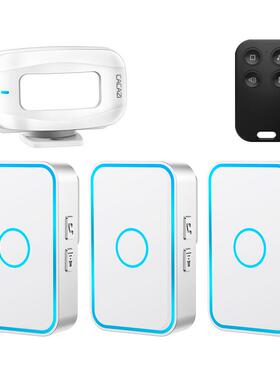 叮店铺分体OAM式欢迎光宾临应器进门商用无线迎来人咚门铃感提醒