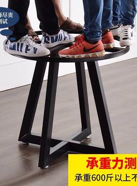 铁艺桌架支架XZA-015餐桌会脚桌子腿脚办公议圆桌大铁理石桌架脚