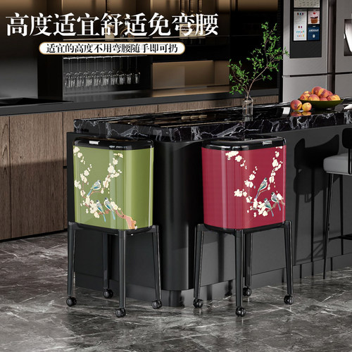 免弯腰客厅轻奢垃圾桶