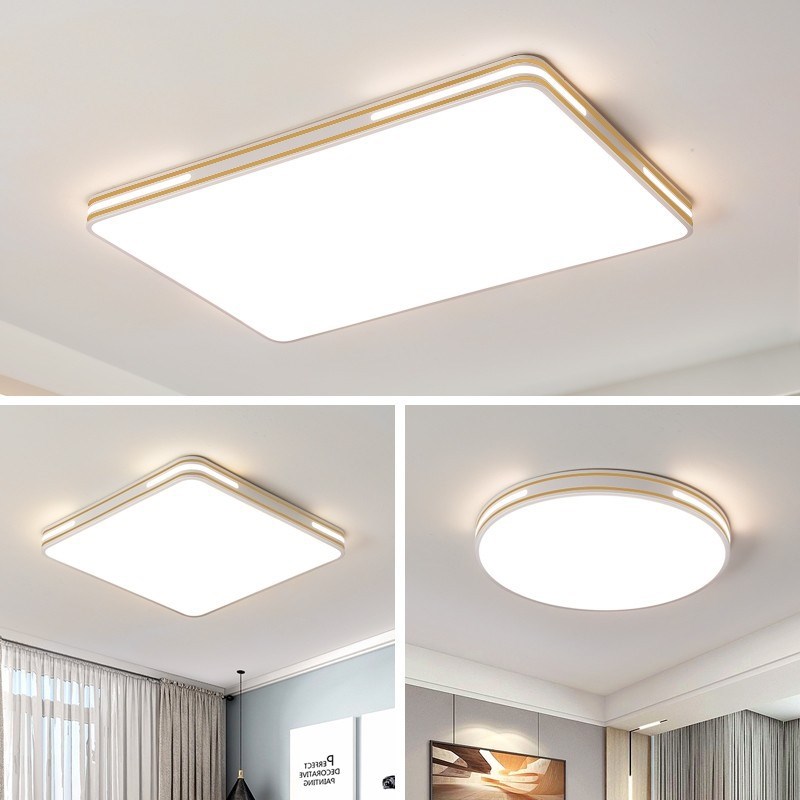 新款智能客厅灯语音卧室灯简约现代大气圆形北欧餐厅灯阳台灯具