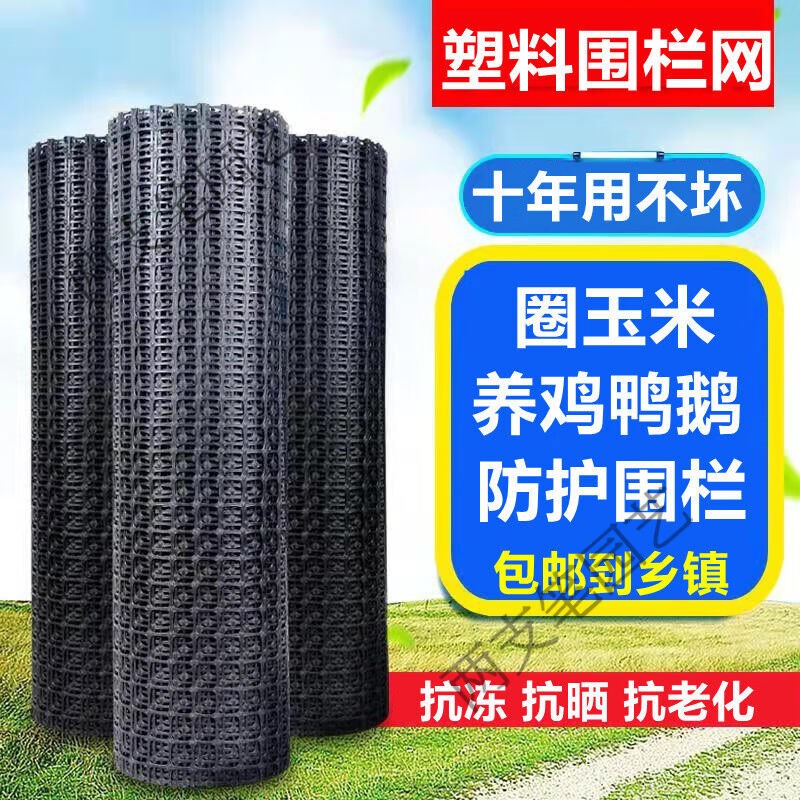 初构想塑料网格养殖网家禽养殖围栏土工格栅阳台防护网漏粪网养鸡