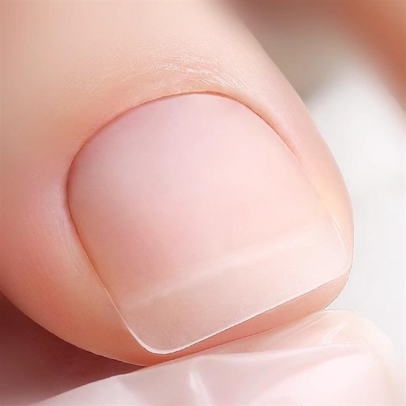 脚甲片美甲超薄无痕免打磨延长假脚指甲穿戴甲美甲店专用脚趾贴片