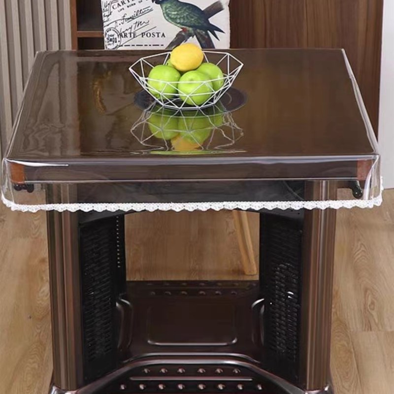 软玻璃桌面透明保护垫免洗防水防油防烫茶几电炉餐桌取暖桌垫罩套