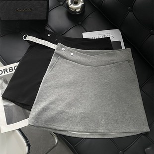 低腰孕妇运动短裙春装 百搭显瘦防走光a字包臀半身裙春夏 2025新款