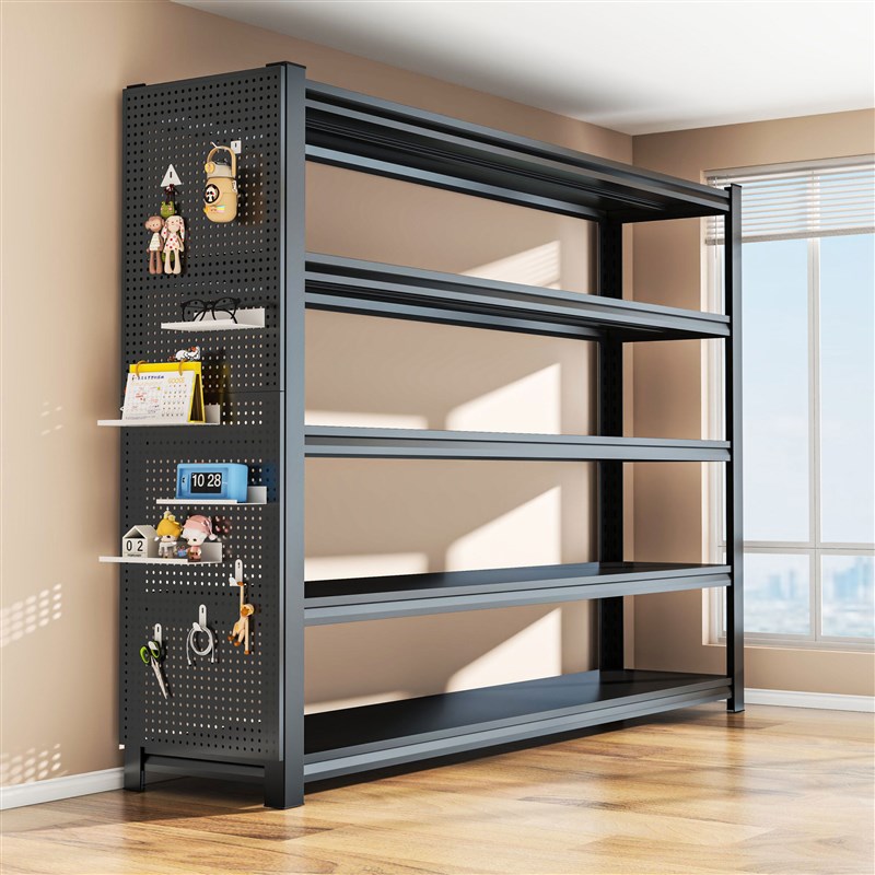 家用货架置物架多层落地仓库阳台储藏室杂物间商用超市钢制收纳架