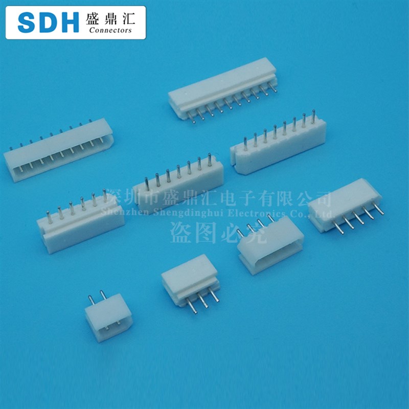 5264-2P 3P 4P 5P 6P 7P 8P 9P 1G0P 11P 12P直针 2.54mm间距