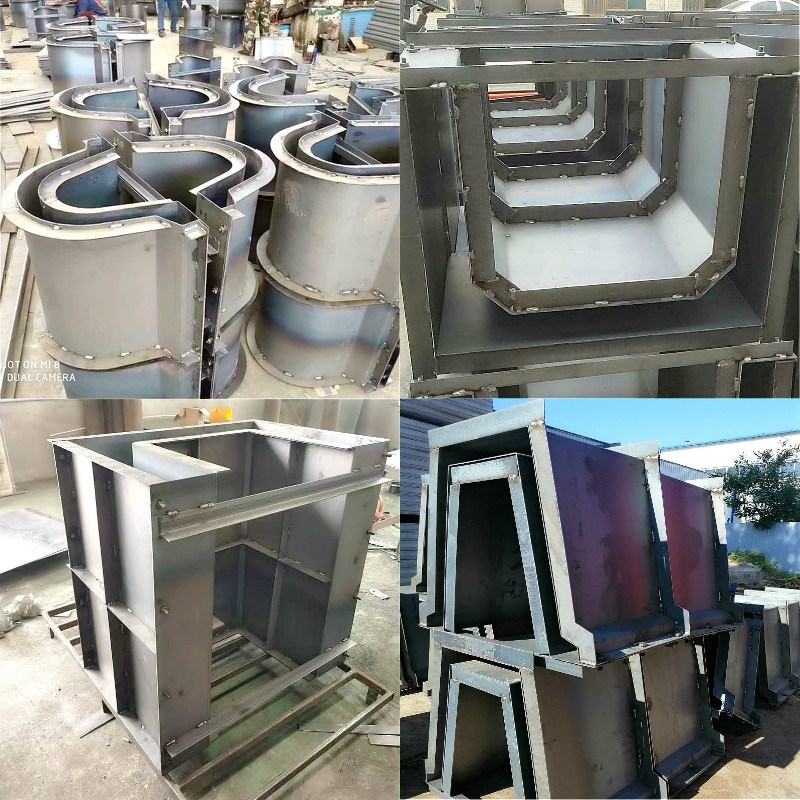 U型矩形流水槽钢铁模具x预制排水沟槽模具可厂家定做