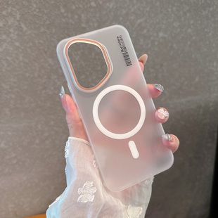 适用荣耀400手机壳Magsafe磁吸大孔荣耀400Pro保护套DNN-AN00全包防摔Honor400情侣超薄PC硬壳男女5G磨砂外壳