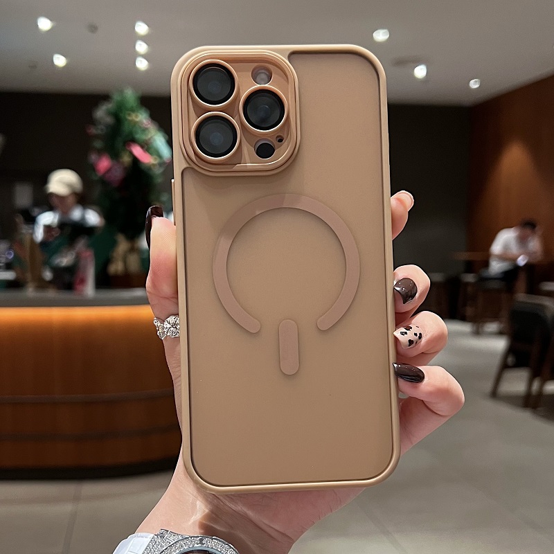 雅盾磁吸适用iphone16手机壳苹果15promax自带镜头膜14Plus肤感磨砂无线充电简约高级13全包12/11保护套男女
