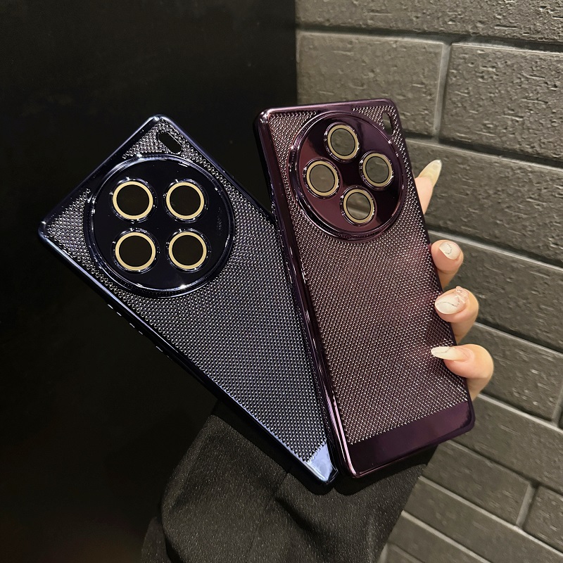 VIVOX100PC电镀网格手机壳