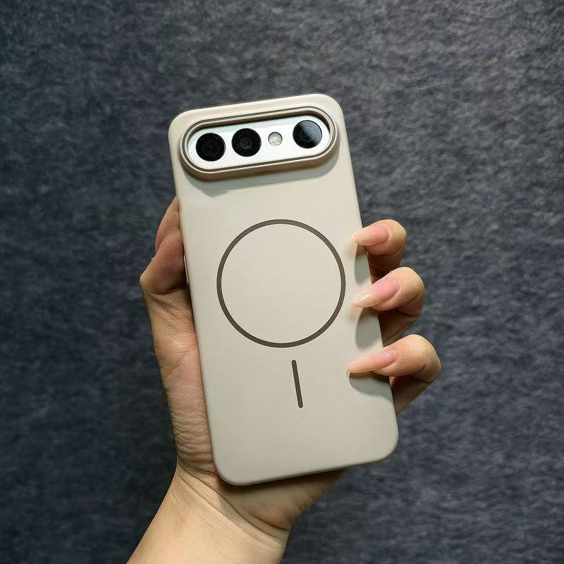适用VIVO S50新品手机壳Magsafe磁吸S50Pro mini全包防摔保护套V2527A纯色肤感超薄VIVO S50男女情侣外壳图片