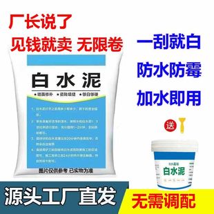 525白水泥速干防水补墙瓷砖勾缝卫生间填缝剂马桶固定地漏胶家用
