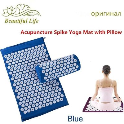 极速Acupuncture Spike Yoga Mat with IPillow Massager 针灸瑜