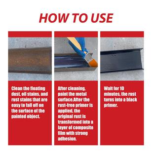 极速Meatal Rust Remover Paint Rust Converter Primer Car Care