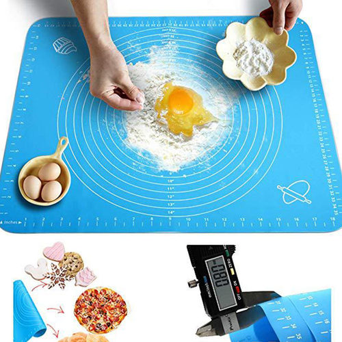 新品Large Silicone Mat Kitchen KneadGing Dough Baking Mat Co