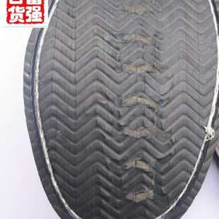 新品满包邮轮胎底黑布鞋男女男女松E紧口布鞋大皮底黑布鞋轮胎底