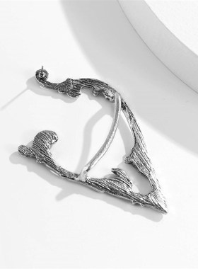 极速Punk Fairy Ear Cuff Earring Dark Elf Ear ClRip No Pierci