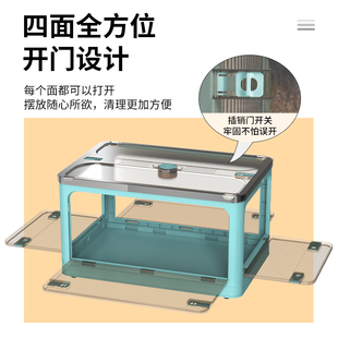 极速芦丁鸡饲养箱家用鸡笼鸡v盒造景用品卢丁鸡专用笼子保温恒温