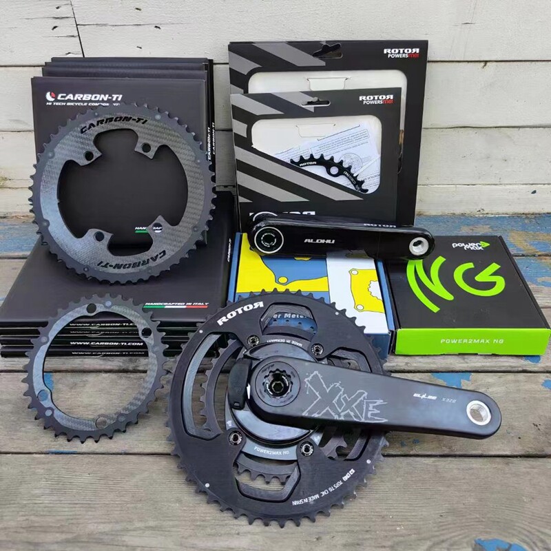 极速ELILeEE XXE公路自行车超轻量碳纤维曲柄SIGEYI P2M功率计大