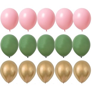 Balloon Kit Gold 20PCS Ball White 10iknch Green 极速15 Retro