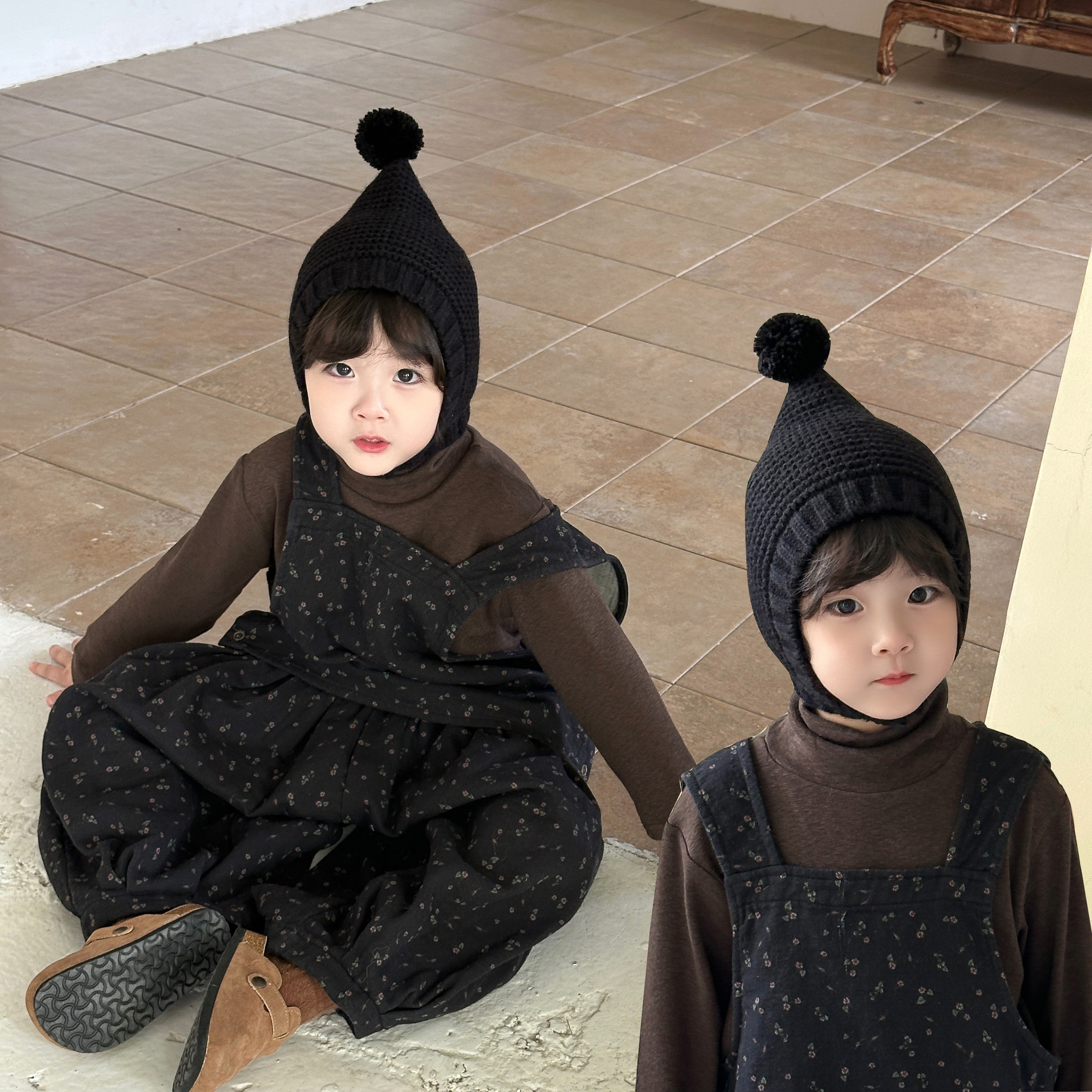 宝宝帽子秋冬季男宝宝毛线帽韩系洋气时髦婴幼儿尖尖帽针织护耳帽,童装/婴儿装/亲子装,帽子,淘宝优惠券,粉丝福利购,淘宝优惠卷