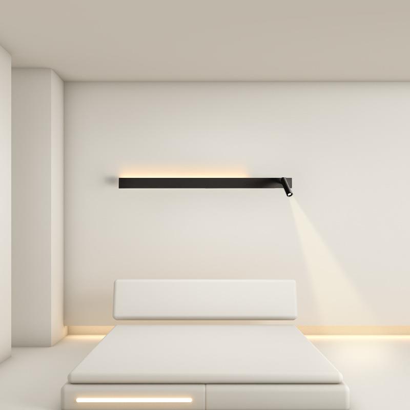 简约现代壁灯led客厅灯背景墙灯北欧卧室灯床头灯长条灯房间灯具