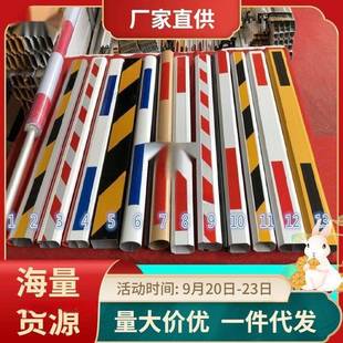 停车场的起落杆小区升降杆抬杆铝合金八角栅栏杆门卫拦车杆自动
