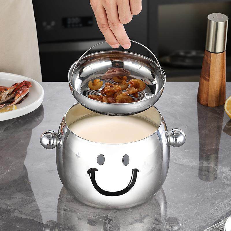 304猪油罐不锈钢猪油罐双层食品级猪油盆猪油盆大容量家用储物罐,鲜花速递/花卉仿真/绿植园艺,其它园艺用品,淘宝优惠券,粉丝福利购,淘宝优惠卷