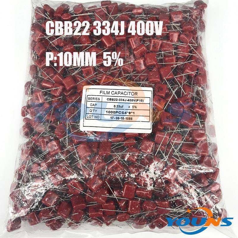 厂家直销 薄膜电容器 CBB22 334J 400V 0.33UF 5% P：10mm 1K/包,鲜花速递/花卉仿真/绿植园艺,其它园艺用品,淘宝优惠券,粉丝福利购,淘宝优惠卷