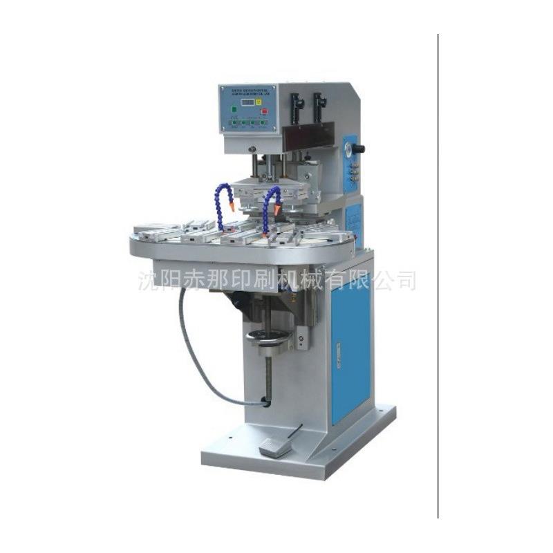 自动转盘式移印机 玩具头部身图案印刷机 CD光盘录音带外壳印刷机