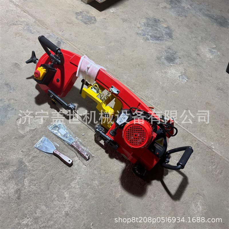 钢轨锯断机 矿用锂电锯轨机 无火花新能源轨道切割机