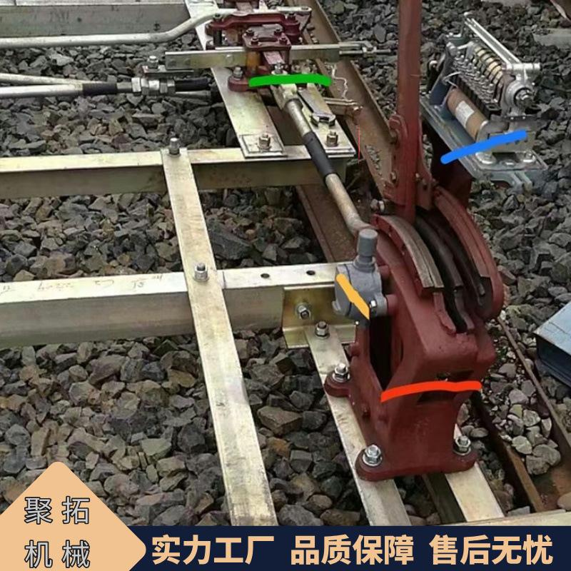 聚拓供机械道岔安装设备  单双联动道岔安装  配套电锁器