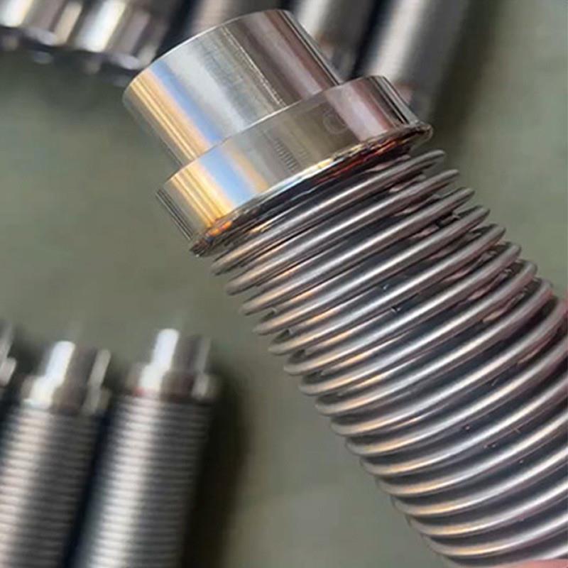 316LKF25波纹管304不锈钢可伸缩管快装真空管柔性弹性真空波纹管