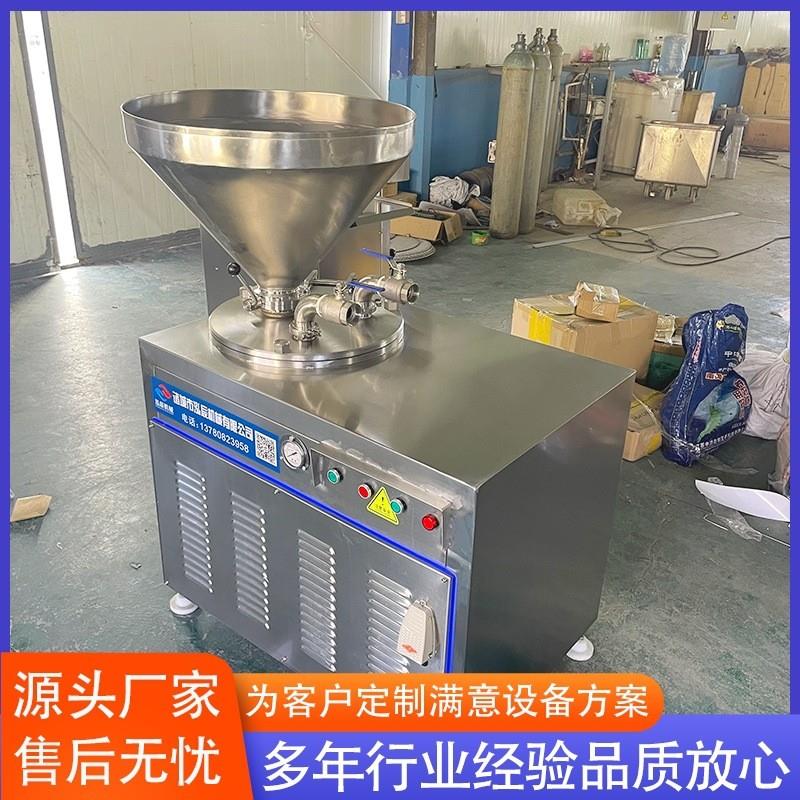 供应全自动液压灌肠机设备  朝鲜糯米灌肠机 玉米肠灌肠机设备