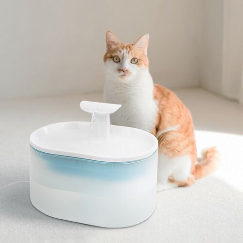 宠物猫咪饮水机自动循环多层过滤饮水器大容量狗狗喝水器透明水箱