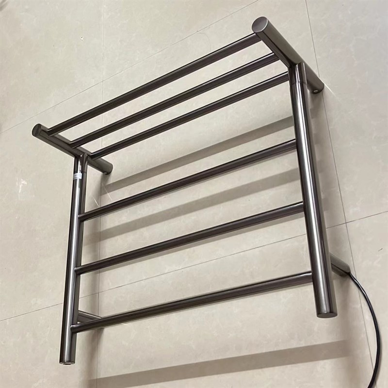 丽枫酒店电热g毛巾架枪灰色浴巾架宾馆民宿卫生间毛巾架插电式