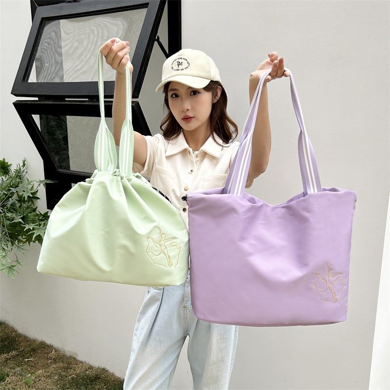 新款舞蹈包健身包潮流时尚运动训练跳舞收纳大容量抽绳包印logo,箱包皮具/热销女包/男包,通用款女包,淘宝优惠券,粉丝福利购,淘宝优惠卷