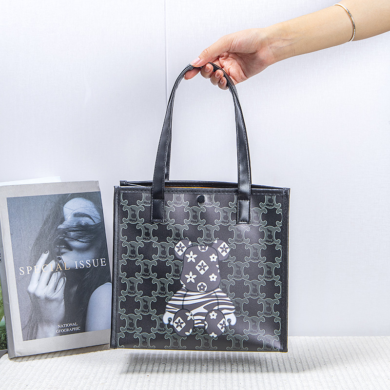 手提袋2025新款卡通LV便携购物袋