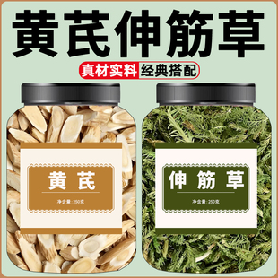 伸筋草黄芪茶泡脚包中药材正品官方旗舰店正宗野生特级小泡水批发