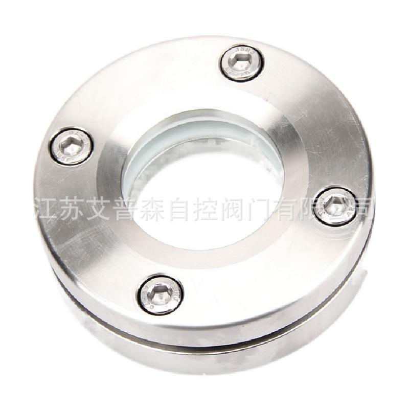 不锈钢对夹法兰视镜304/316常温常压对夹法兰视镜DN50DN65阀门