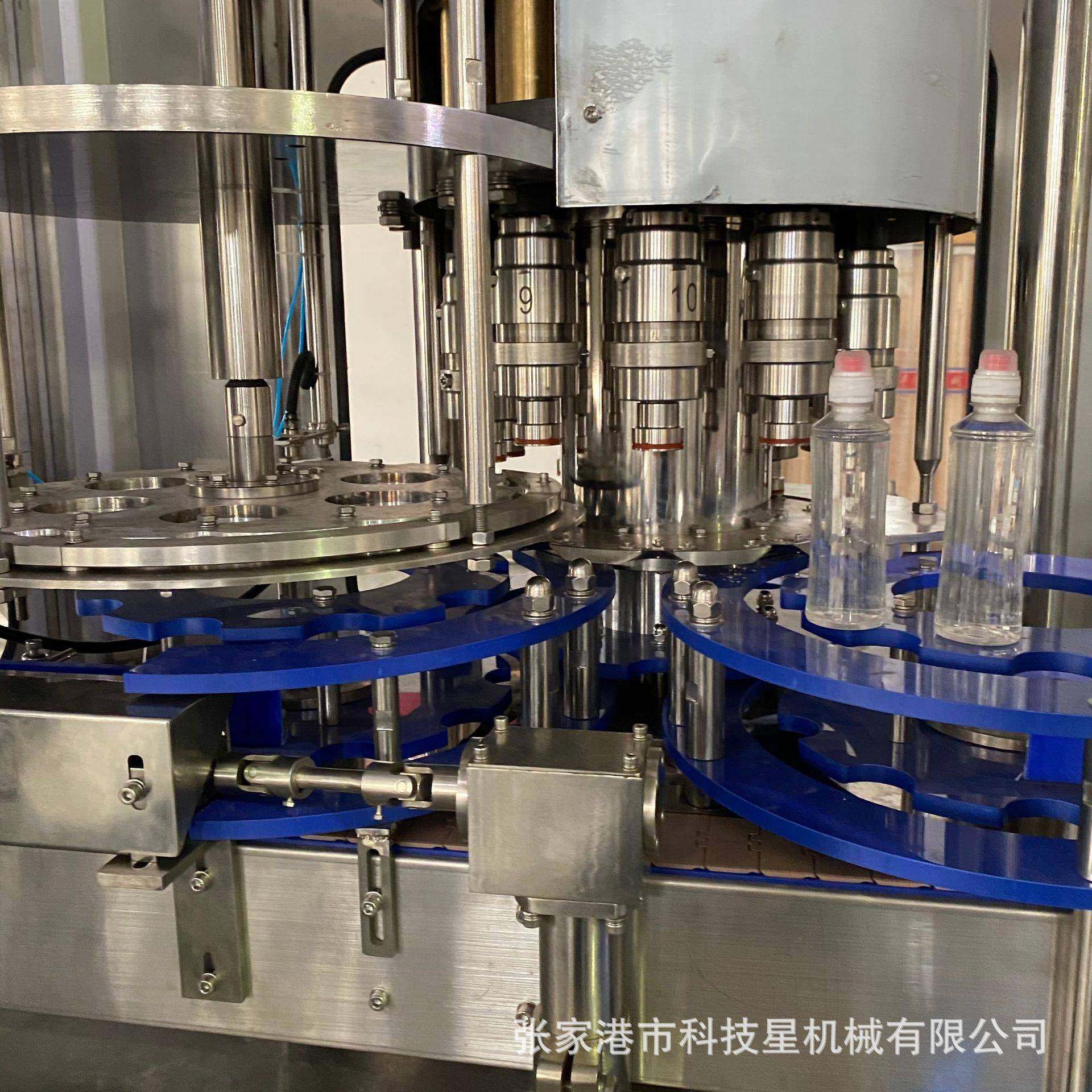 三合一饮料机械灌装机旋盖头灌装机配件旋盖模包装机罐装封口机