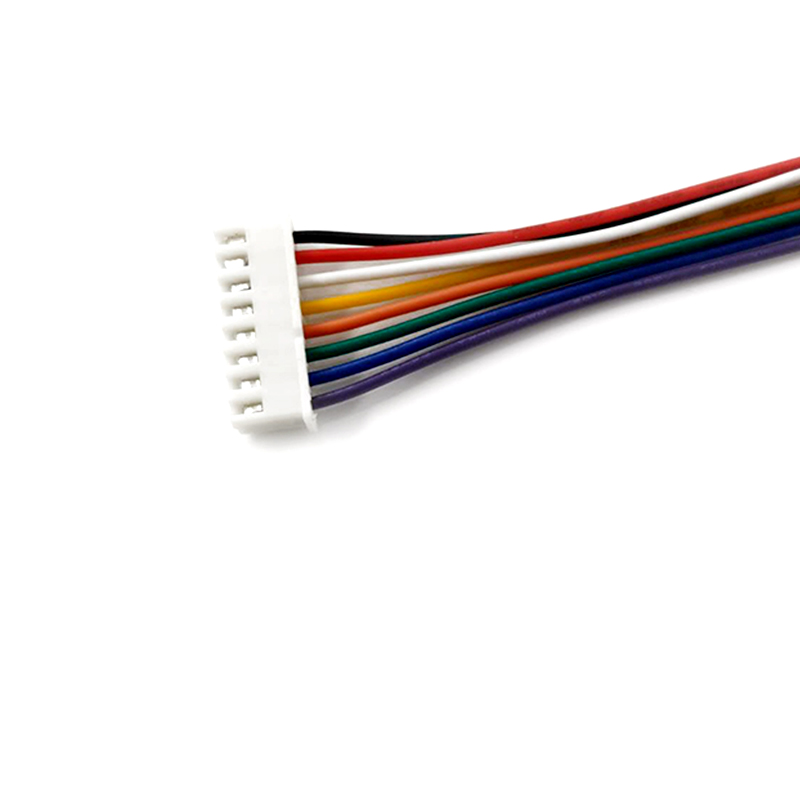 XH2.b54MM单头镀锡电子线彩排线2P3P4P5P6P7P12P可加工定制端子线