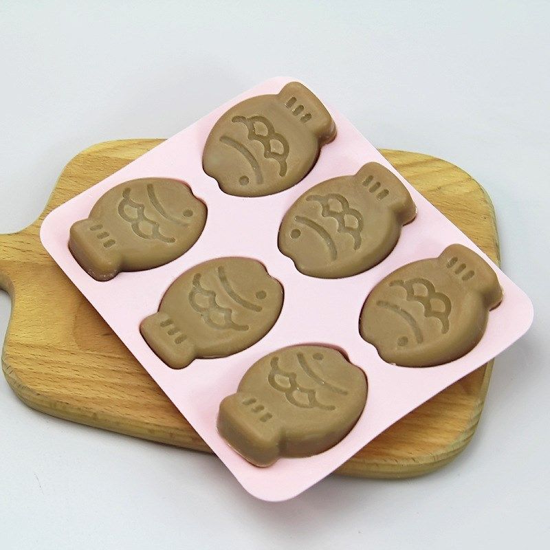 卡通小鱼鲷鱼烧diy蛋糕磨具烘焙硅胶米糕模皂模石膏香薰蜡烛模具,节庆用品/礼品,蜡烛,淘宝优惠券,粉丝福利购,淘宝优惠卷