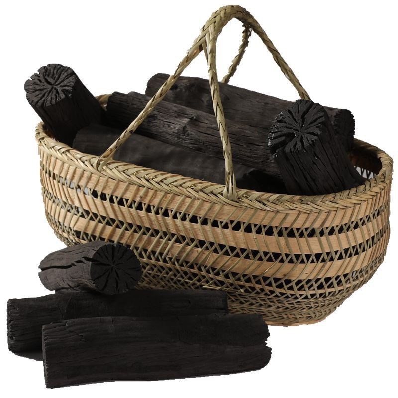 木炭荔枝木炭烧烤碳无烟耐烧烤火取暖木碳商用烧烤炉果木炭