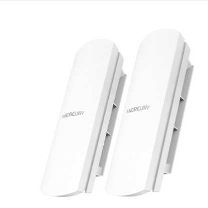 水星MWB502套装 5G室外2公里无线网桥套装水星2公里大壳体水星502