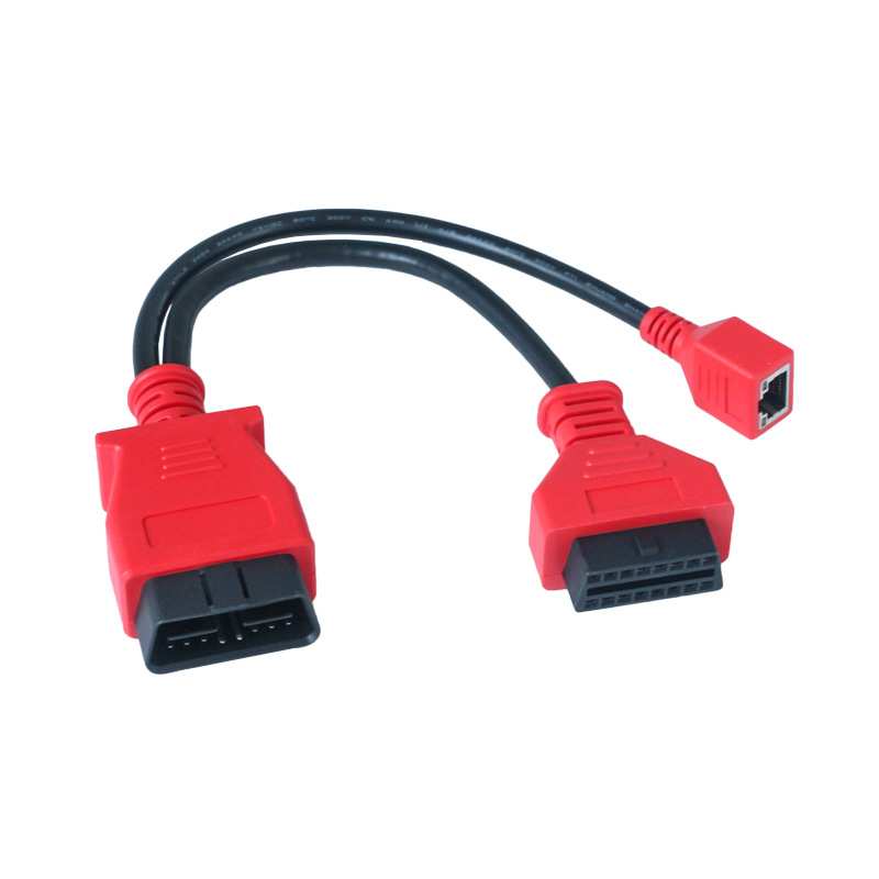 道通MS908 适用汽车F底盘线J2534汽车F底盘编程主线OBD诊断线