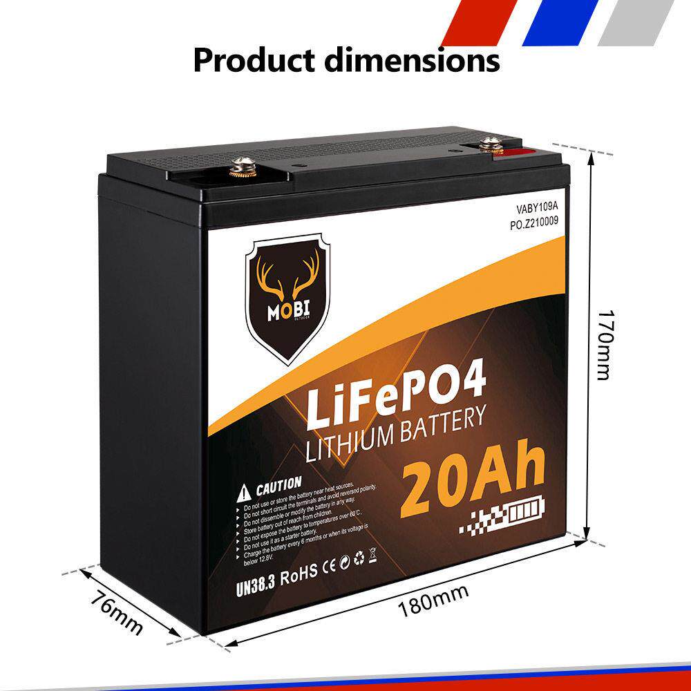 源头厂家 12.8V 20AH铁锂电池