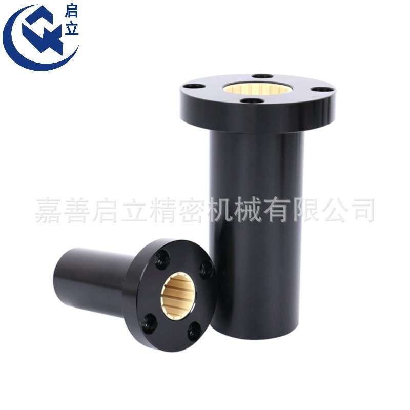 嘉善厂家怡合达互换OBK51-d25方法兰加长型铝塑滑动轴承工程塑料