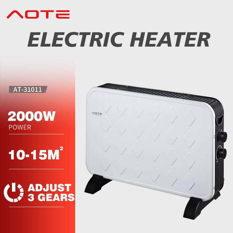 AOTE跨境电暖器家用取暖双面取暖器移动电暖气片electric heater